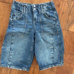 Brand new Free People We The Free Extreme Measures Barrel Shorts 24